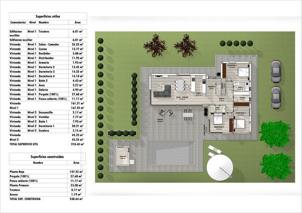 Вилла в Аспе, Испания, 248м² - изображение 20