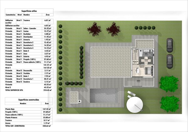 Вилла в Аспе, Испания, 248м² - изображение 21