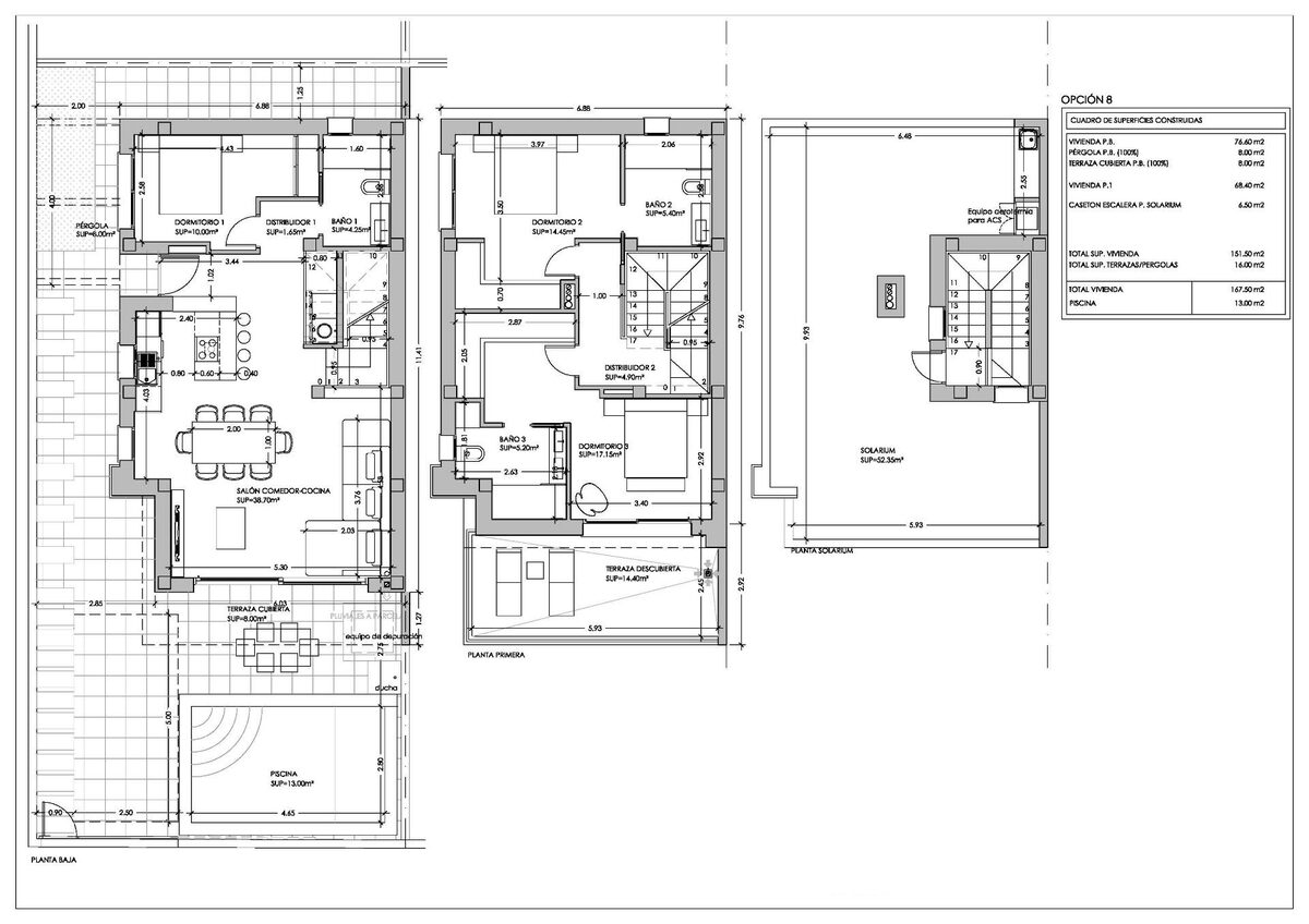Вілла з 3 спальнями, 151м² в Сан-Педро-дель-Пінатар, Іспанія [ID: 0137-N8925]