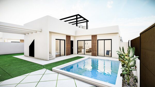 Willa w Torre Pacheco, Hiszpania, 80m²