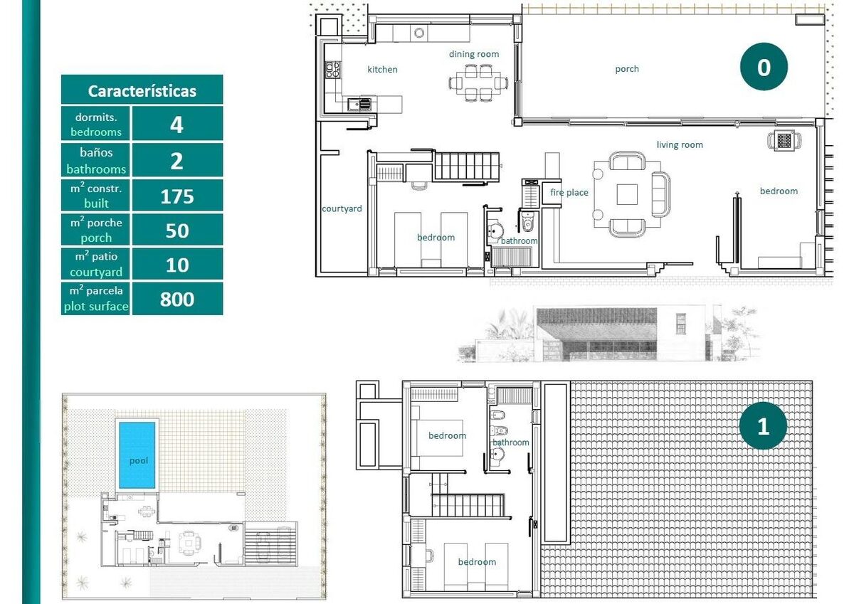 Villa with 4 bedrooms, 176m² in Sucina, Spain [ID: 0137-N8889]