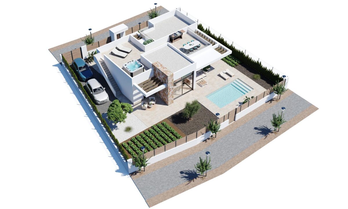 Вилла с 3 спальнями, 133м² в Фуенте-Аламо, Испания [ID: 0137-N8866]