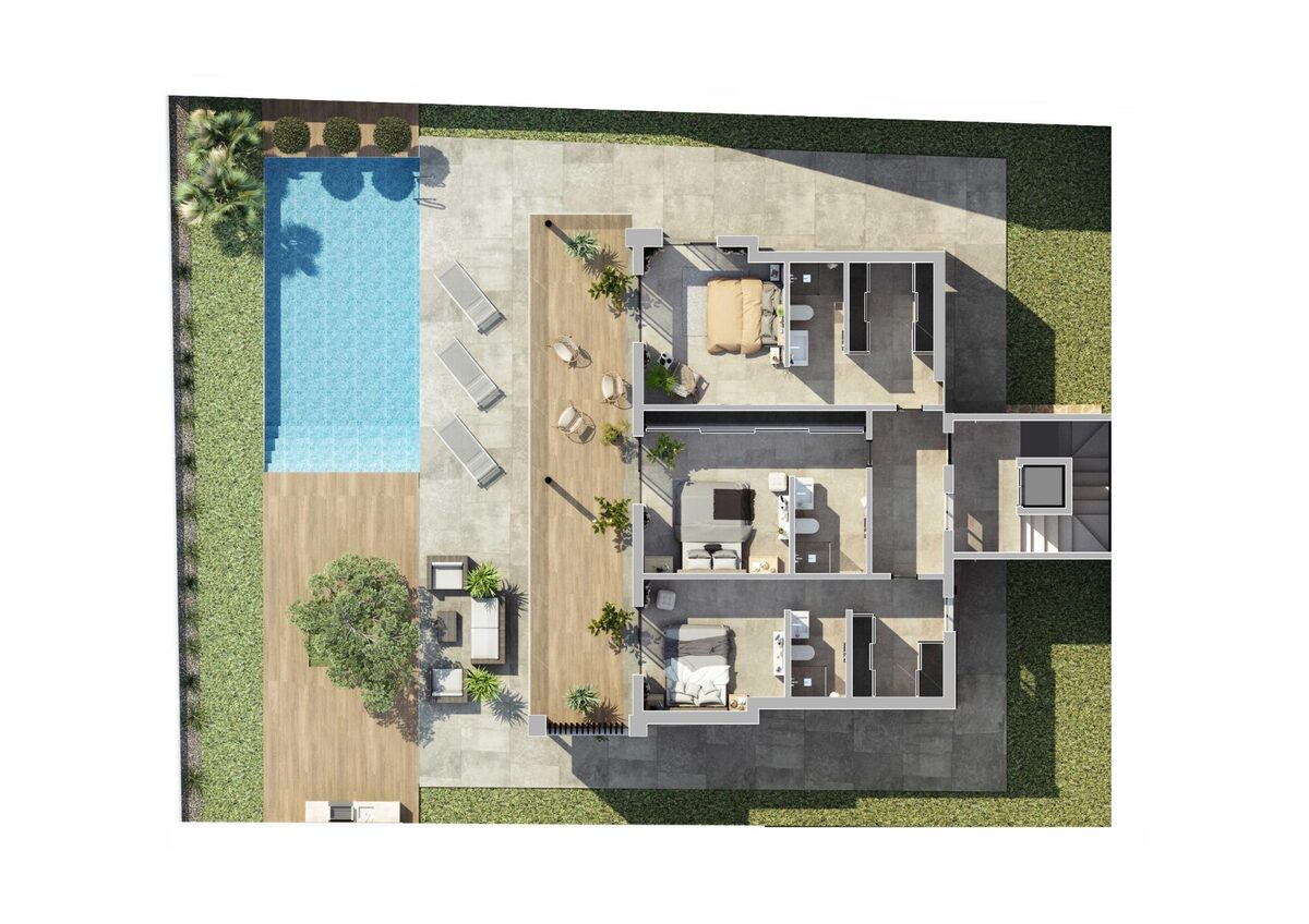 Вілла з 4 спальнями, 250м² в Рохалес, Іспанія [ID: 0137-N6321]