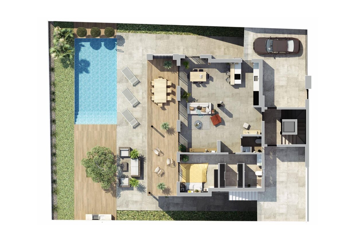 Вілла з 4 спальнями, 250м² в Рохалес, Іспанія [ID: 0137-N6321]