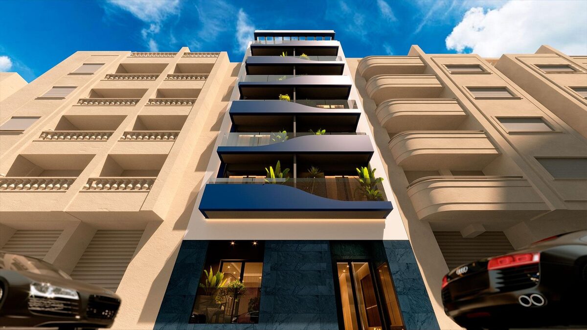 Penthouse z 1 sypialnią, 75m² w Torrevieja, Hiszpania [ID: 0137-N8860]