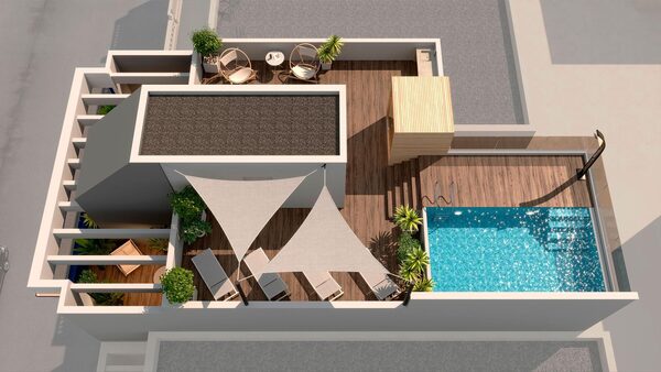 Penthouse w Torrevieja, Hiszpania, 75m² - obraz 4