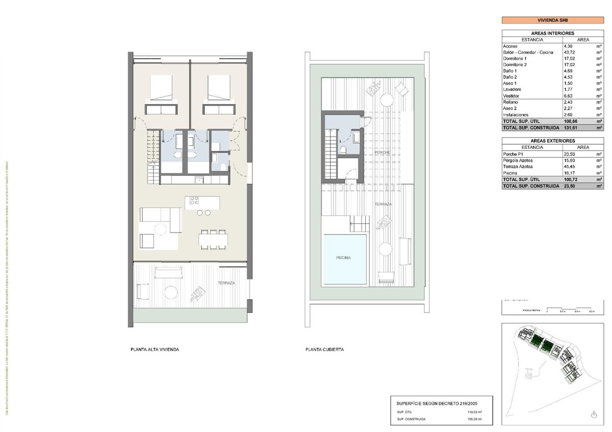 Bungalow z 2 sypialniami, 155m² w Марбелья, Hiszpania [ID: 0137-N8846]