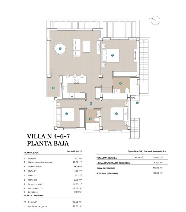 Вилла в Полоп, Испания, 108м² - изображение 13
