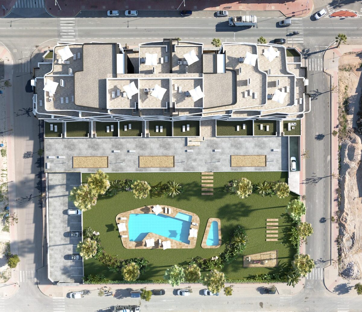 Apartment with 2 bedrooms, 70m² in San Miguel de Salinas, Spain [ID: 0137-N8820]