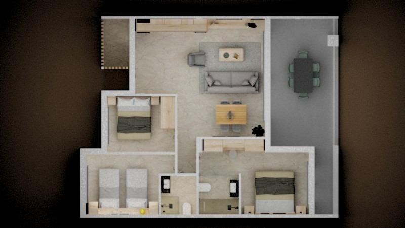 Квартира с 3 спальнями, 81м² в Пилар-де-ла-Орадада, Испания [ID: 0137-N8809]