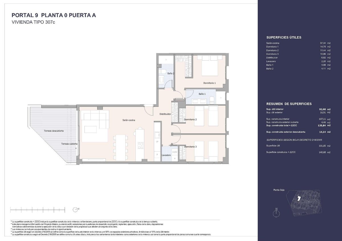 Apartment with 3 bedrooms, 140m² in Марбелья, Spain [ID: 0137-N8797]