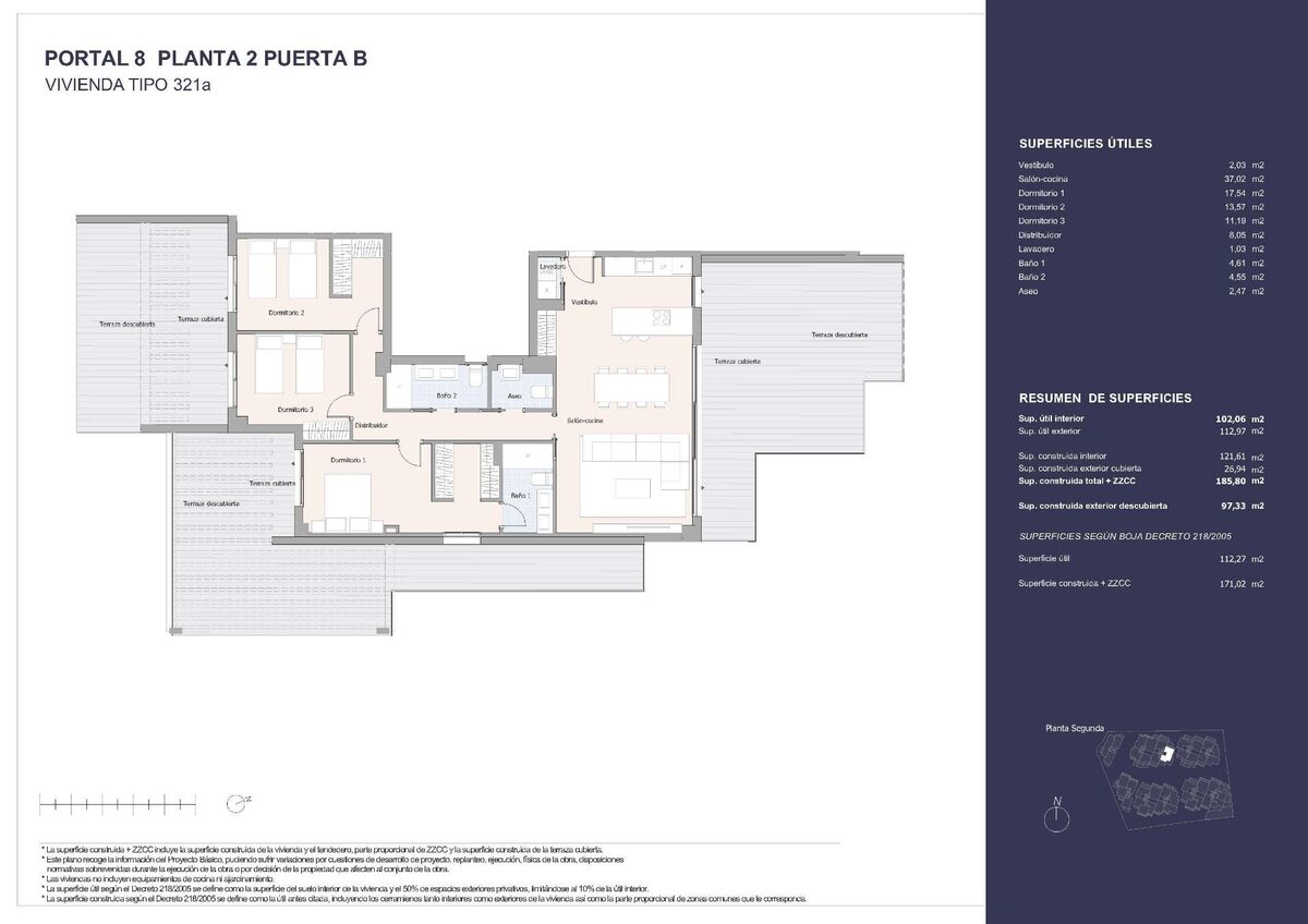 Пентхаус с 3 спальнями, 171м² в Марбелья, Испания [ID: 0137-N8800]