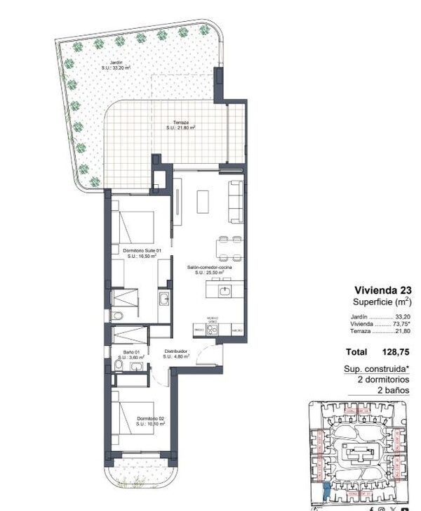 Бунгало в Сьюдад Кесада, Испания, 73м² - изображение 23