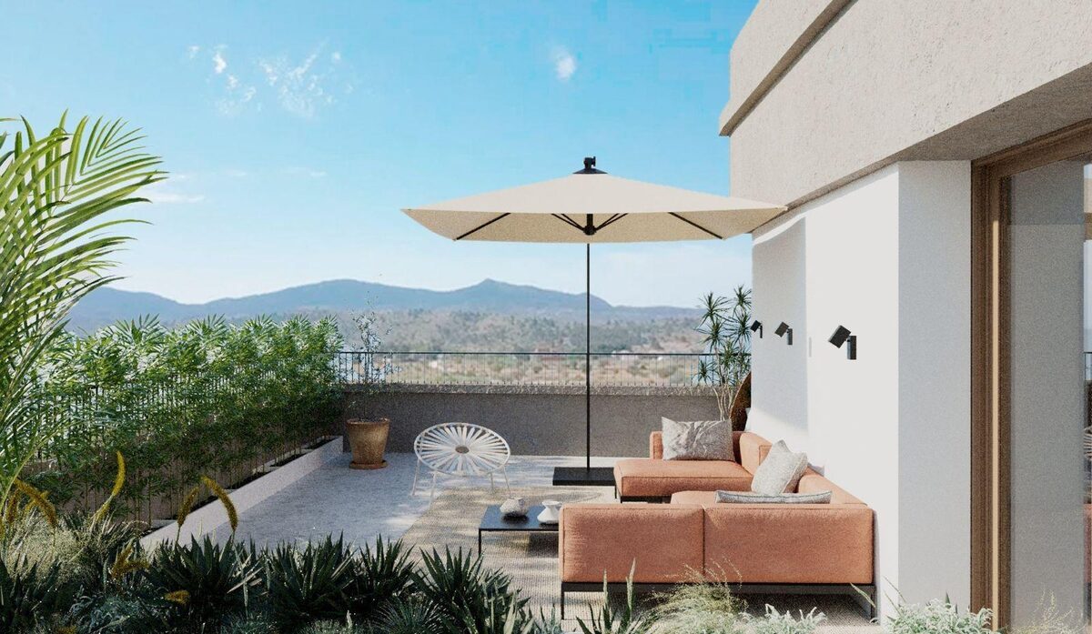 Penthouse z 3 sypialniami, 126m² w Hondón de las Nieves, Hiszpania [ID: 0137-N8778]