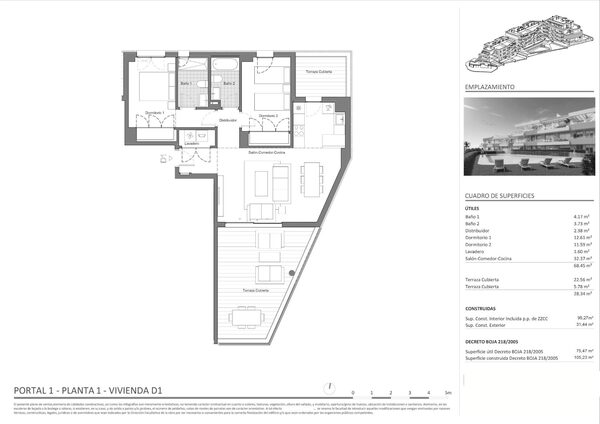 Apartament w Estepona, Hiszpania, 99m² - obraz 9