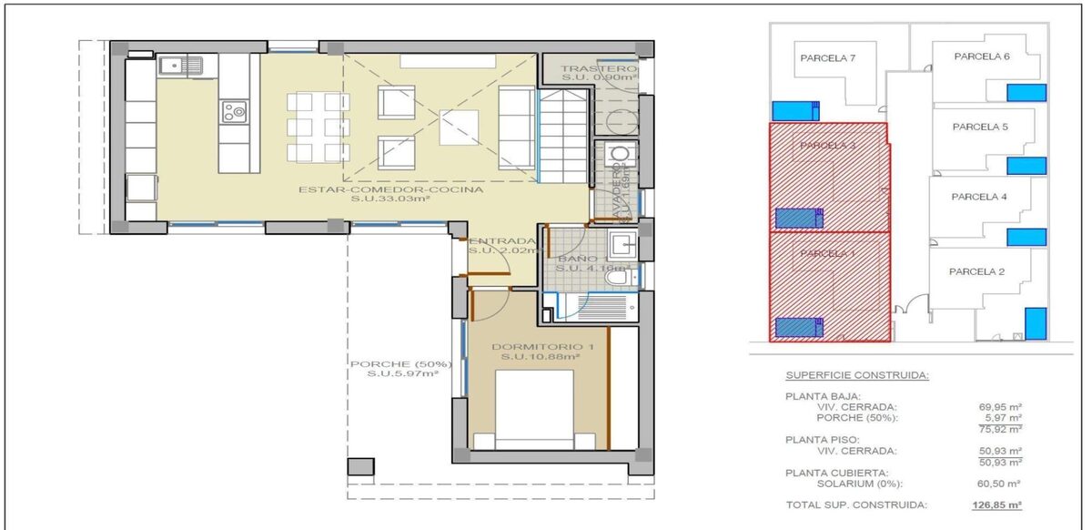 Villa with 3 bedrooms, 115m² in Rojales, Spain [ID: 0137-N8758]