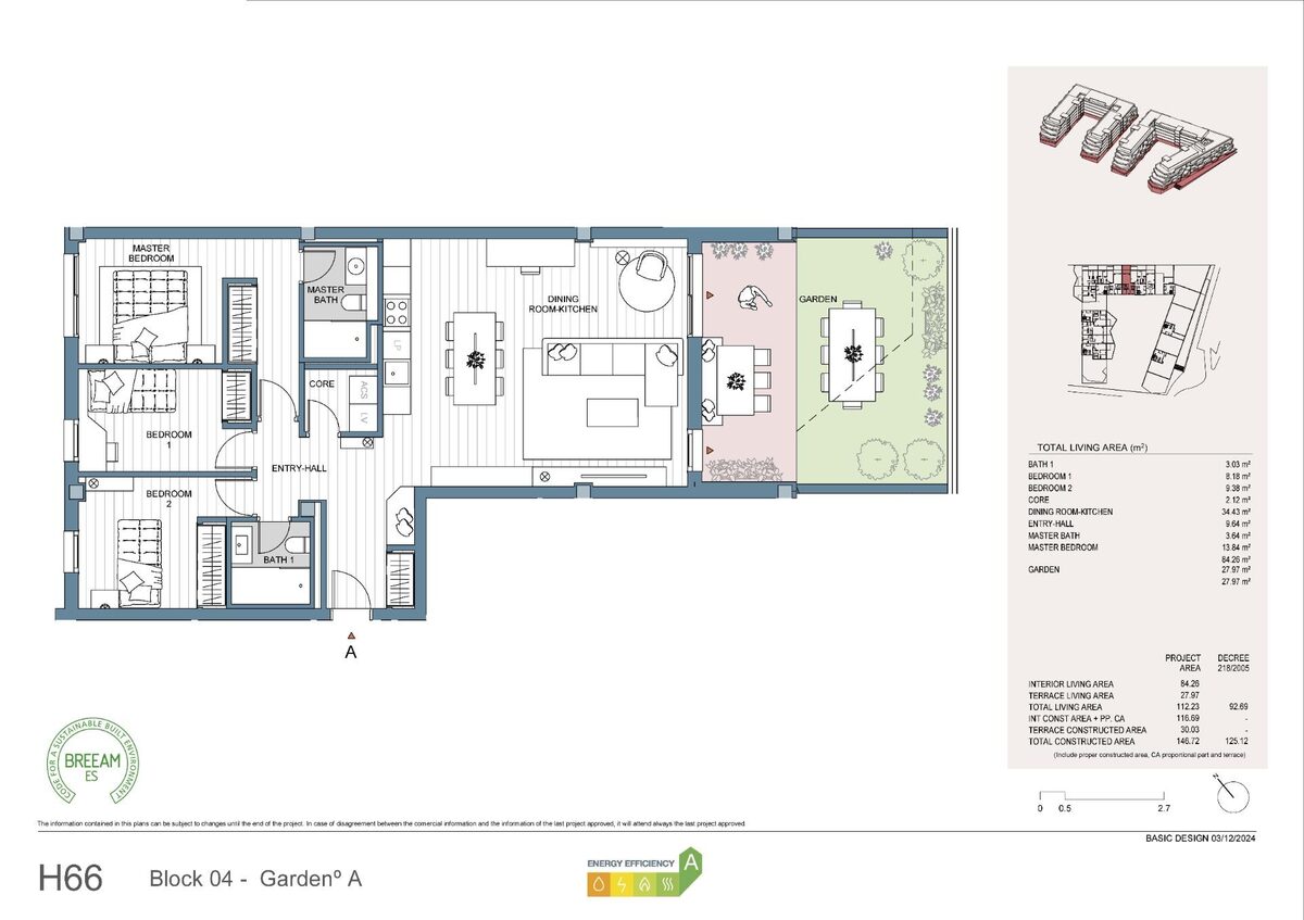 Квартира з 3 спальнями, 125м² в Міхас, Іспанія [ID: 0137-N8723]