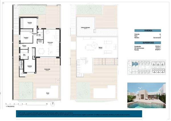 Вилла в Лос-Алькасарес, Испания, 102м² - изображение 12