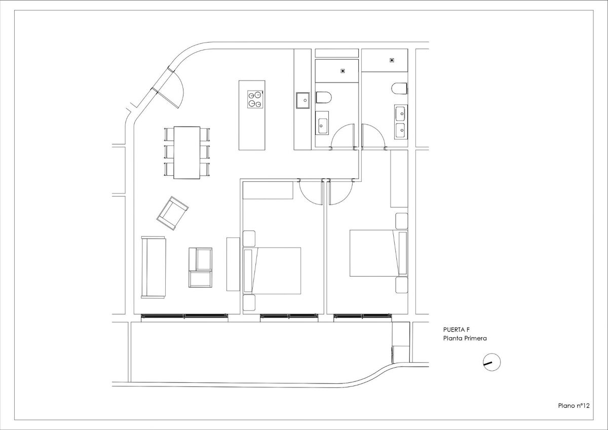 Квартира з 2 спальнями, 111м² в Кальпе, Іспанія [ID: 0137-N8713]