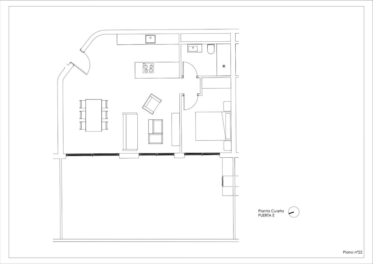 Пентхаус з 1 спальнею, 112м² в Кальпе, Іспанія [ID: 0137-N8715]