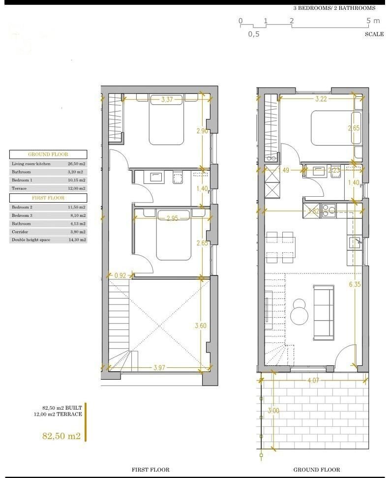 Таунхаус з 3 спальнями, 93м² в Оріуела Коста, Іспанія [ID: 0137-N8698]