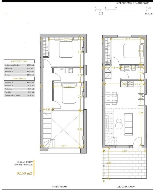 Таунхаус в Оріуела Коста, Іспанія, 93м² - зображення 12