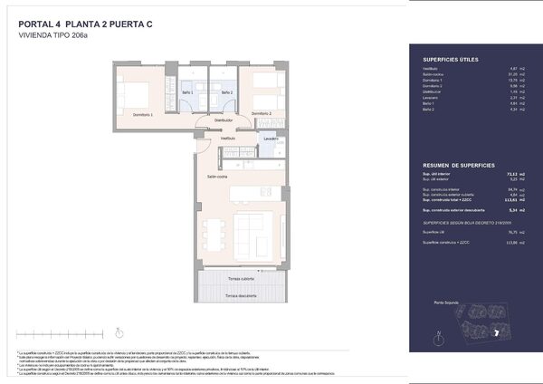 Квартира в Марбелья, Испания, 113м² - изображение 7