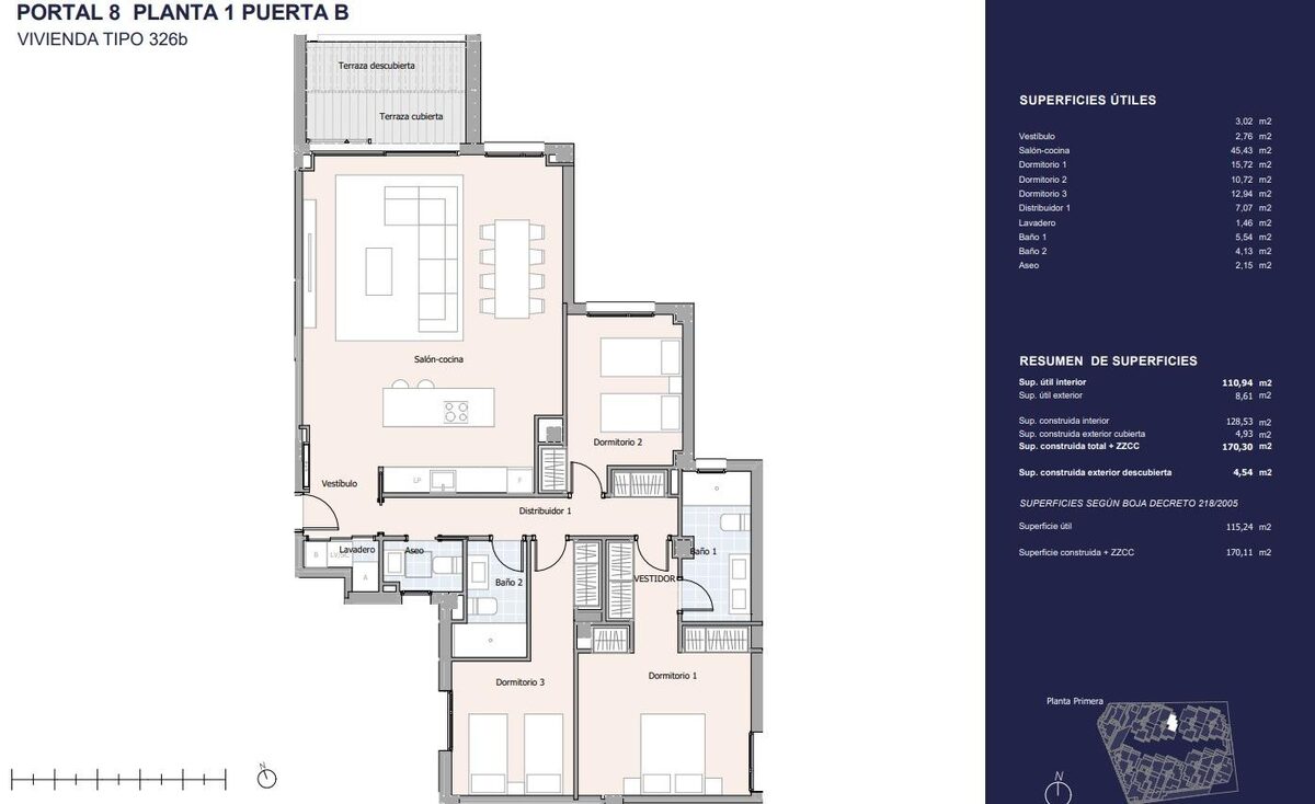 Apartment with 3 bedrooms, 160m² in Марбелья, Spain [ID: 0137-N8683]