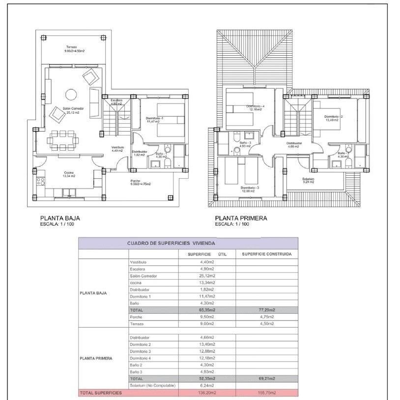 Villa with 4 bedrooms, 155m² in lorca, Spain [ID: 0137-N8666]