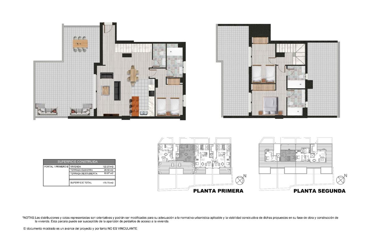 Penthouse z 3 sypialniami, 136m² w Casares, Hiszpania [ID: 0137-N8673]