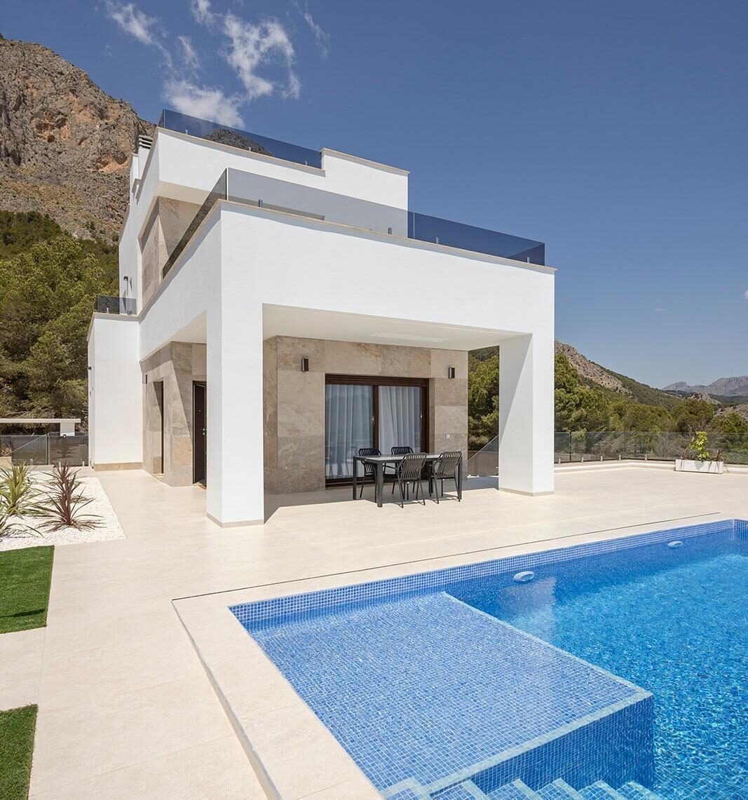 Villa with 3 bedrooms, 129m² in Polop, Spain [ID: 0137-N8655]