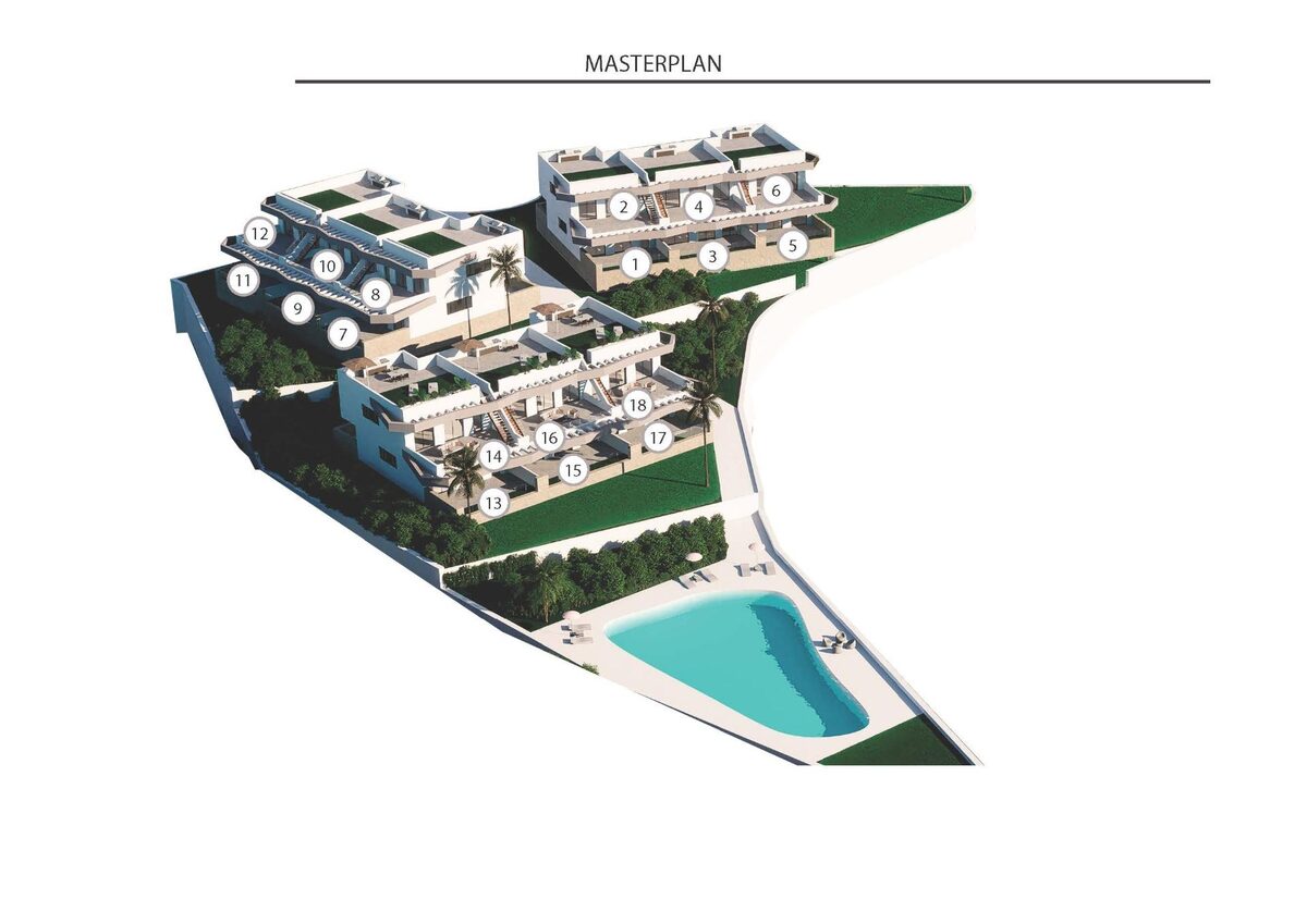 Бунгало с 3 спальнями, 96м² в Финестрат, Испания [ID: 0137-N8642]