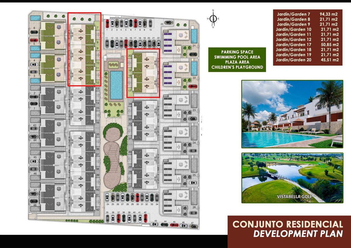 Townhouse with 3 bedrooms, 95m² in Orihuela, Spain [ID: 0137-N8639]
