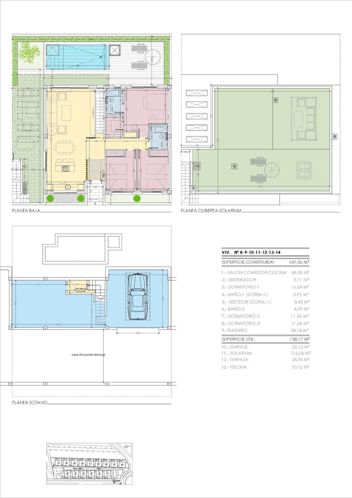 Willa z 3 sypialniami, 141m² w Torrevieja, Hiszpania [ID: 0137-N8628]