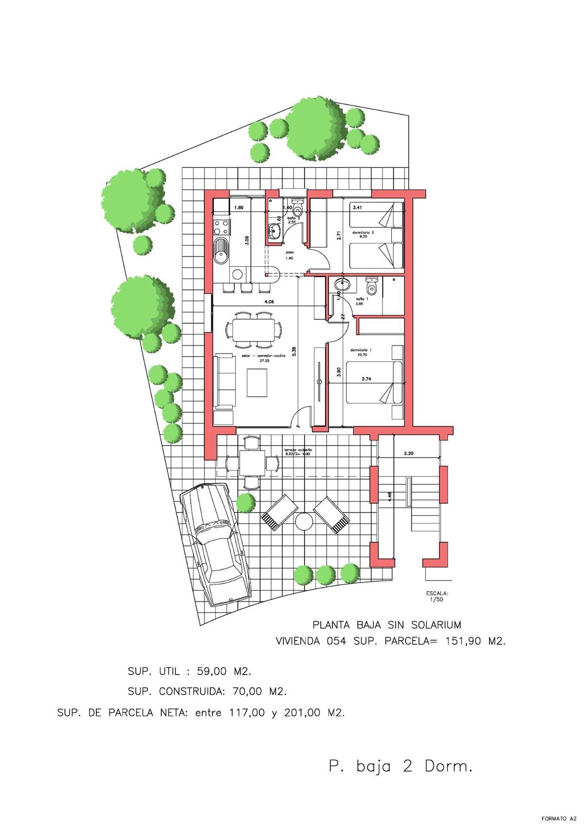 Бунгало з 2 спальнями, 70м² в Фуенте-Аламо, Іспанія [ID: 0137-N8616]
