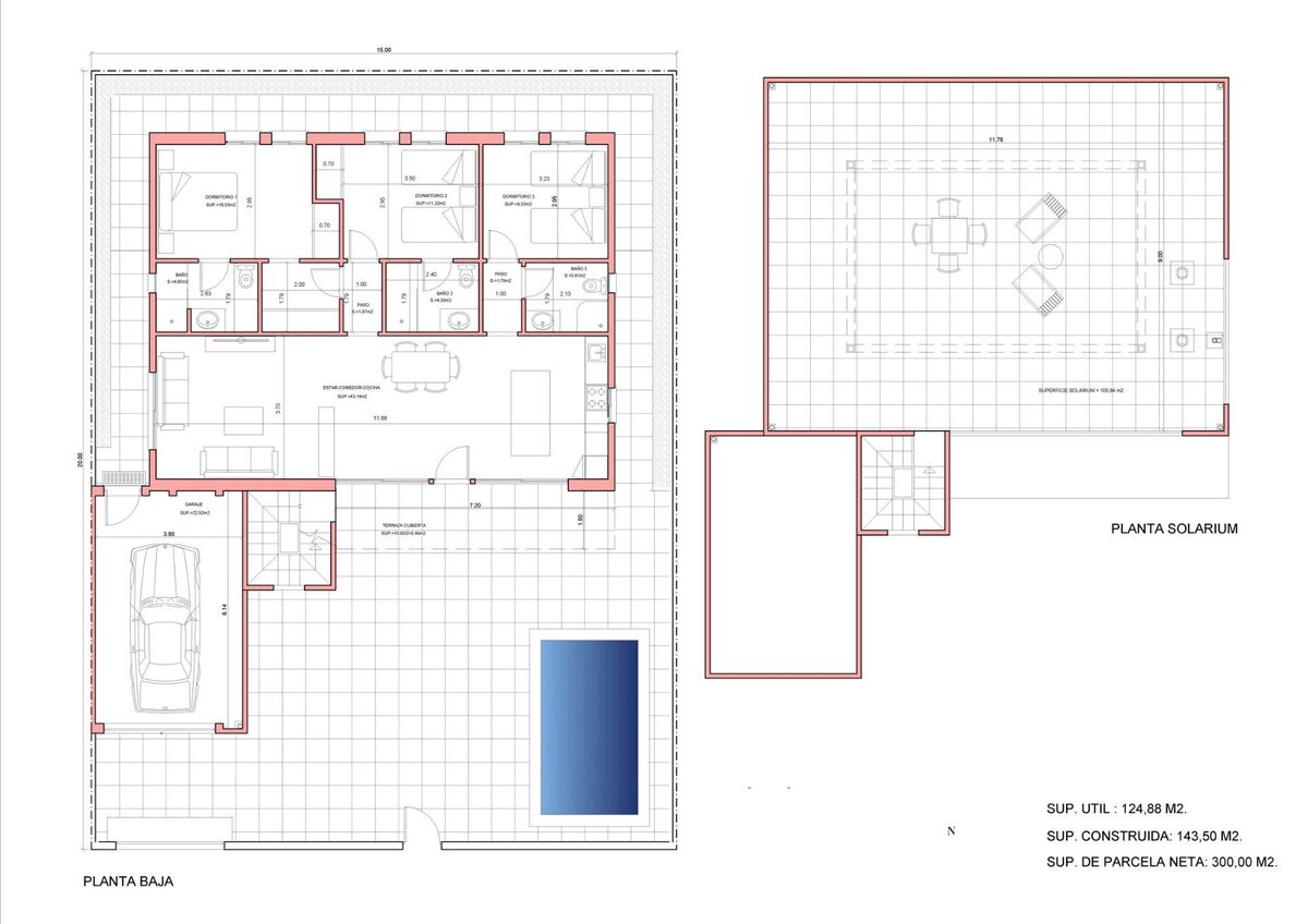 Villa with 3 bedrooms, 143m² in Fuente Alamo, Spain [ID: 0137-N8619]