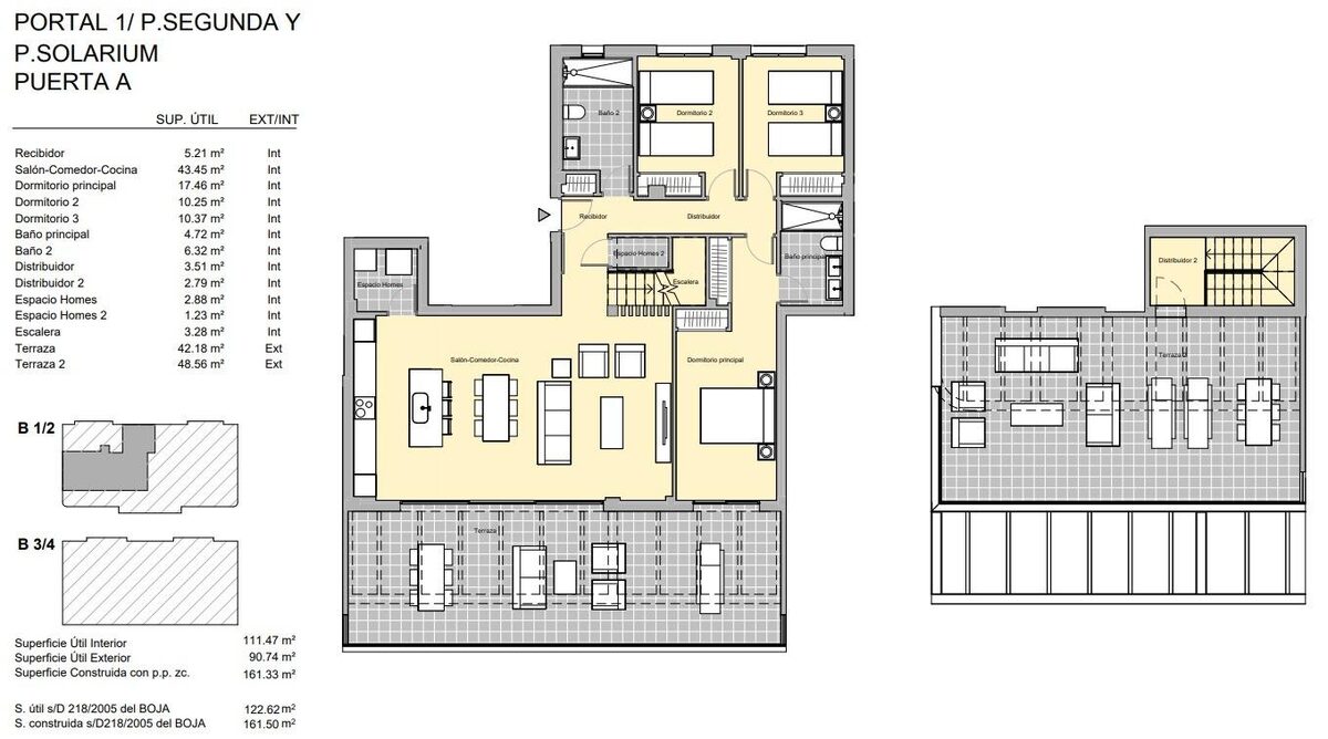 Пентхаус с 3 спальнями, 139м² в Эстепона, Испания [ID: 0137-N8593]