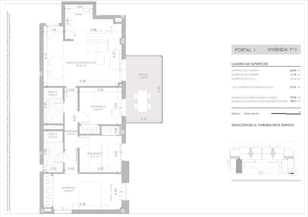 Квартира в Михас, Испания, 98м² - изображение 11