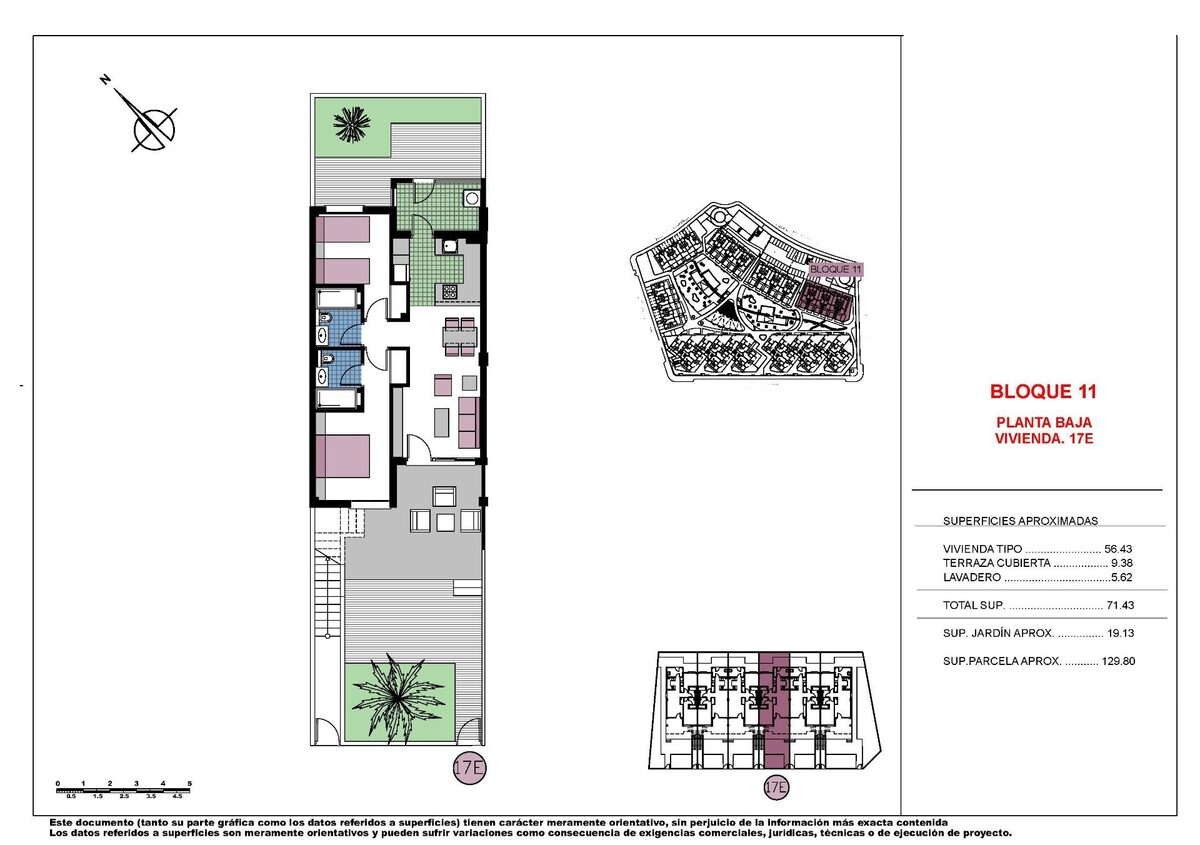 Bungalow z 2 sypialniami, 71m² w Pilar de la Horadada, Hiszpania [ID: 0137-N8580]