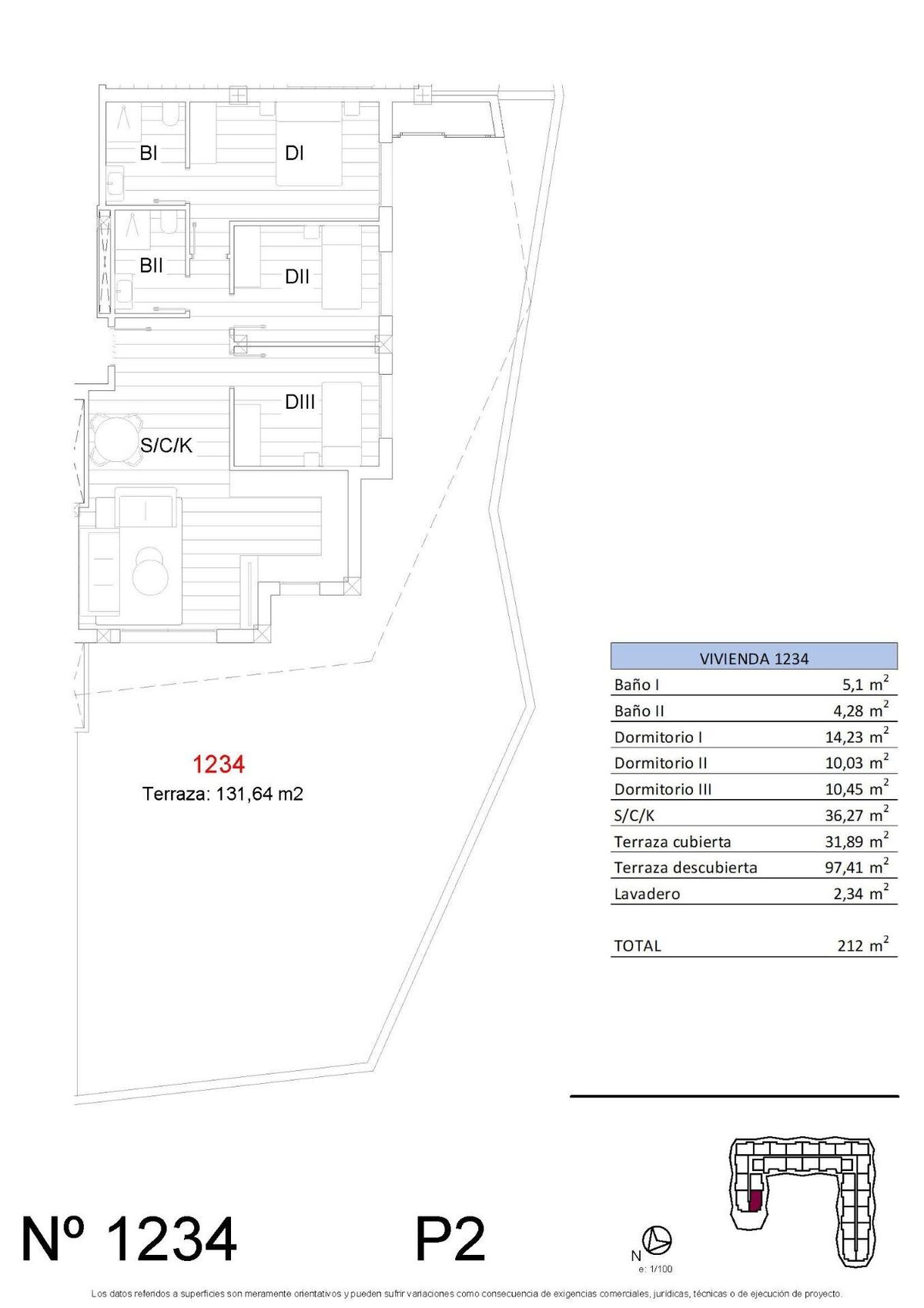 Квартира з 3 спальнями, 96м² в Сан-Мігель-де-Салінас, Іспанія [ID: 0137-N8566]
