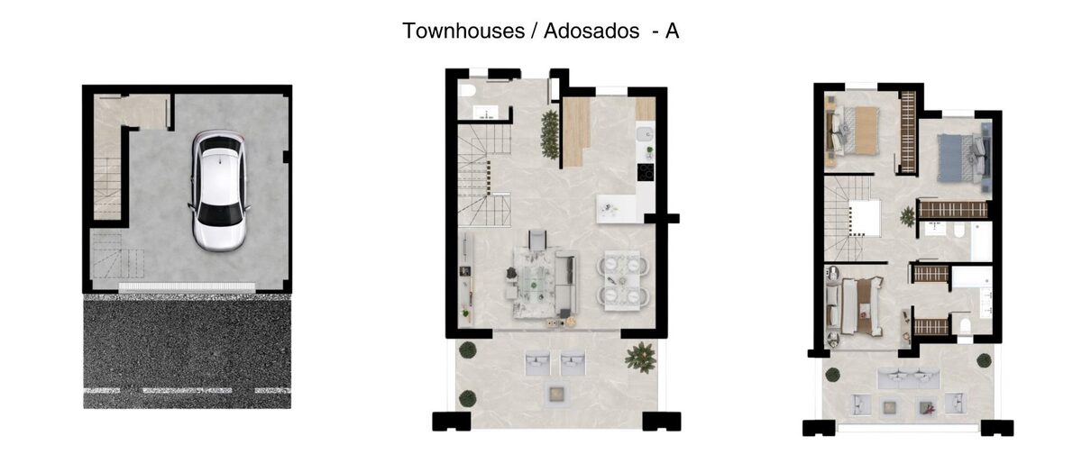 Таунхаус з 3 спальнями, 208м² в Міхас, Іспанія [ID: 0137-N8556]