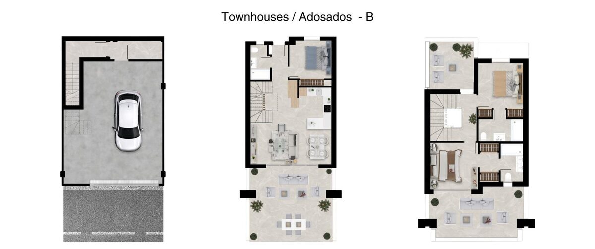 Таунхаус з 3 спальнями, 250м² в Міхас, Іспанія [ID: 0137-N8557]