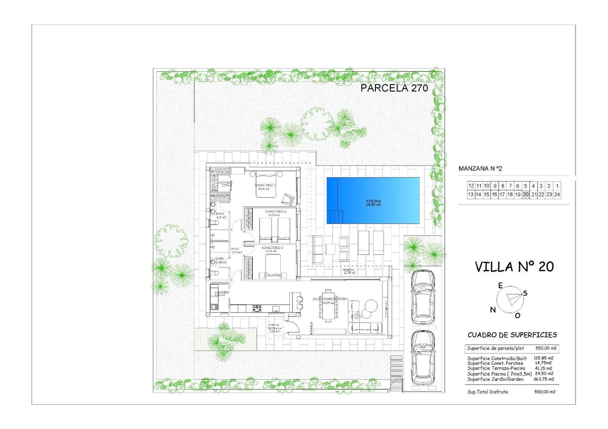 Villa with 3 bedrooms, 115m² in Calasparra, Spain [ID: 0137-N8540]