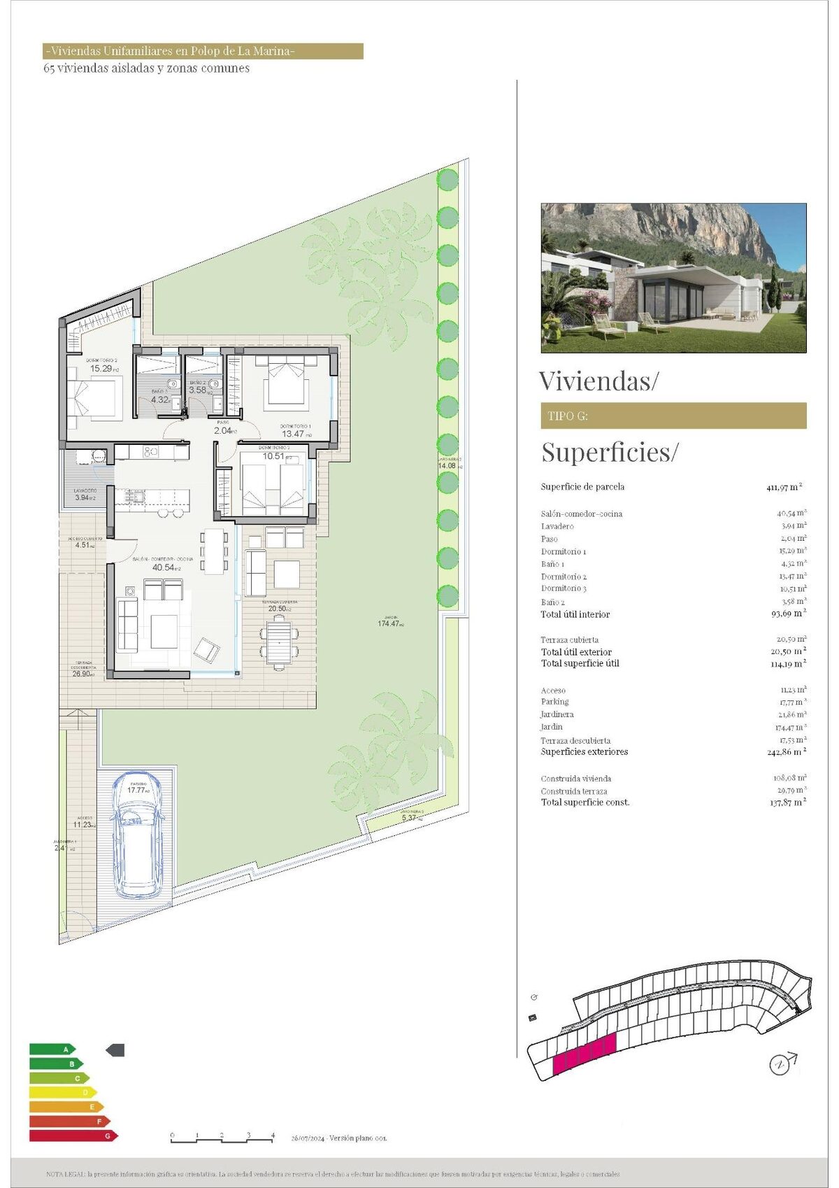 Villa with 3 bedrooms, 137m² in Polop, Spain [ID: 0137-N8514]