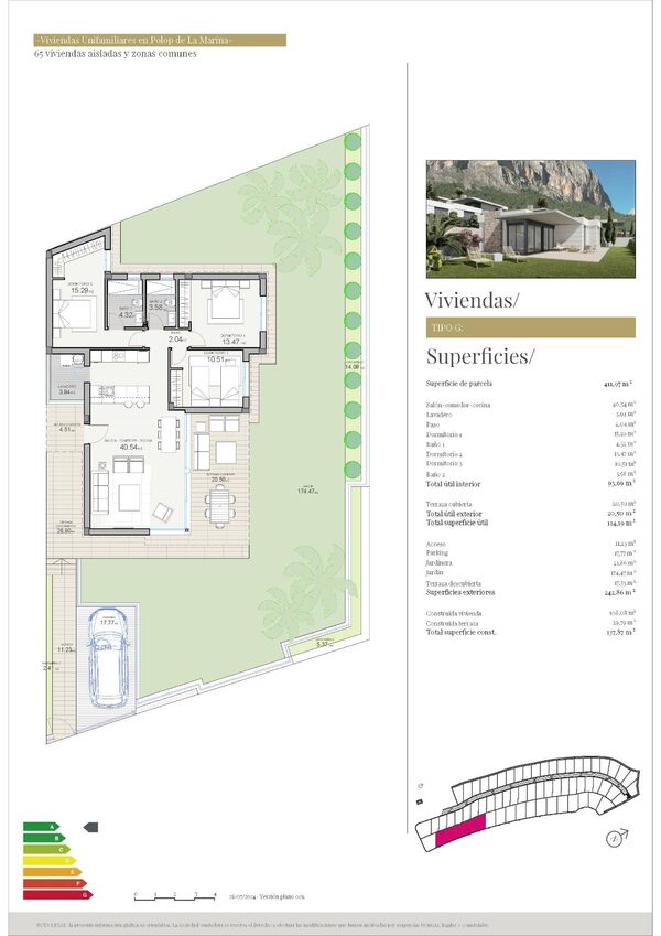 Вилла в Полоп, Испания, 137м² - изображение 12
