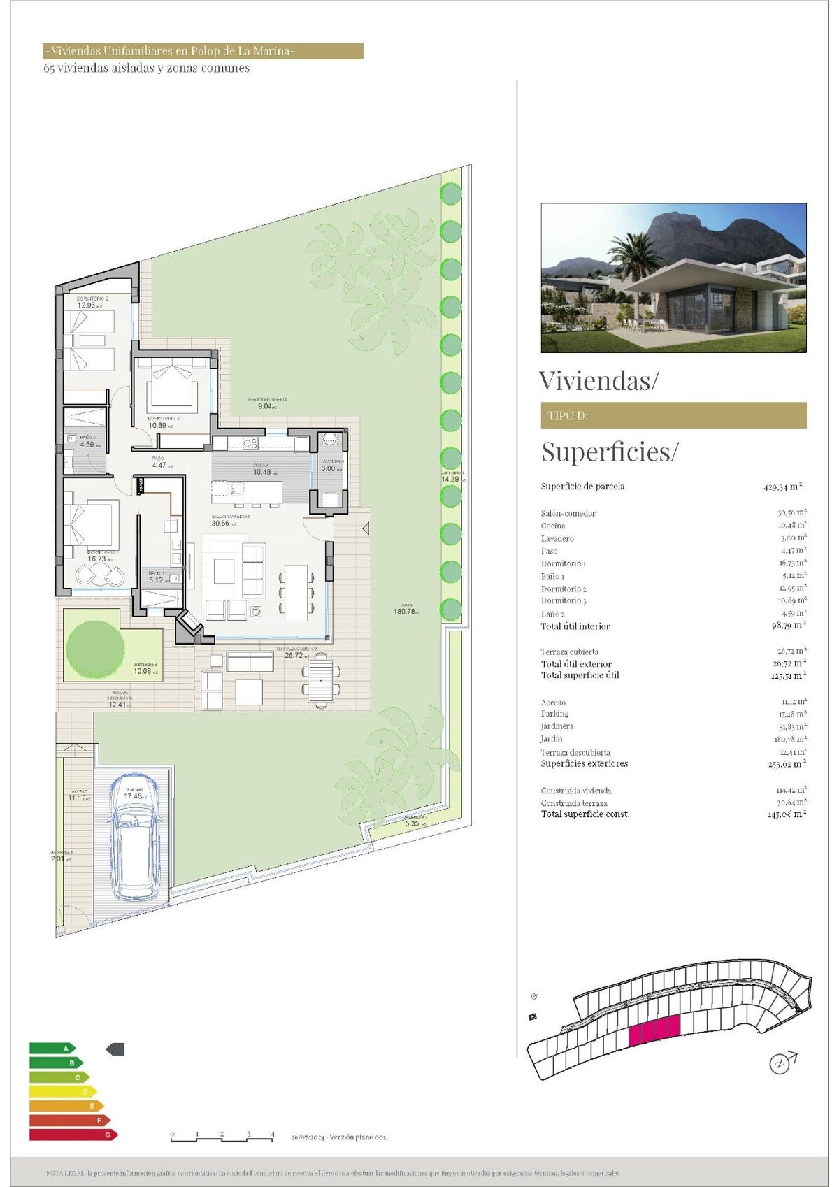 Villa with 3 bedrooms, 145m² in Polop, Spain [ID: 0137-N8511]