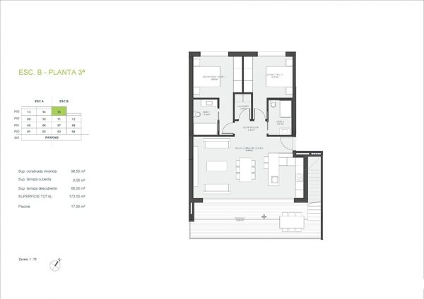 Пентхаус в Оріуела, Іспанія, 98м² - зображення 13