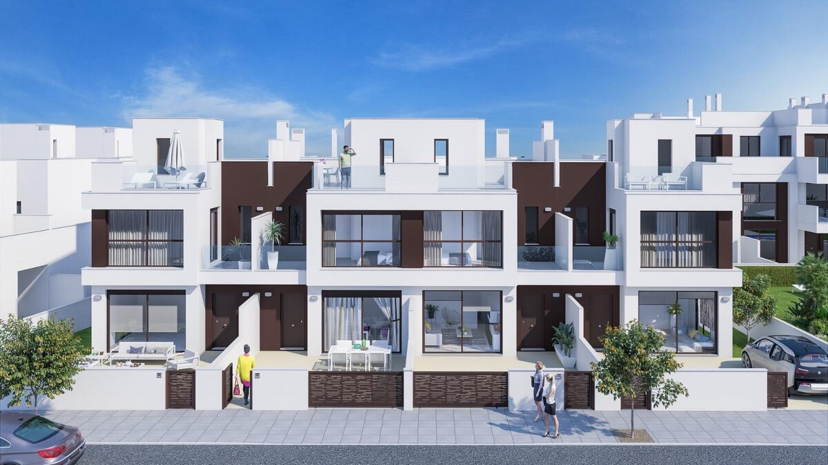 Dom szeregowy z 3 sypialniami, 99m² w Pilar de la Horadada, Hiszpania [ID: 0137-N8519]