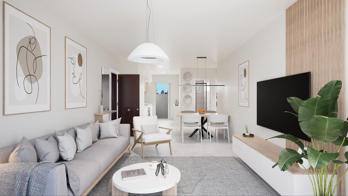 Dom szeregowy z 3 sypialniami, 99m² w Pilar de la Horadada, Hiszpania [ID: 0137-N8519]