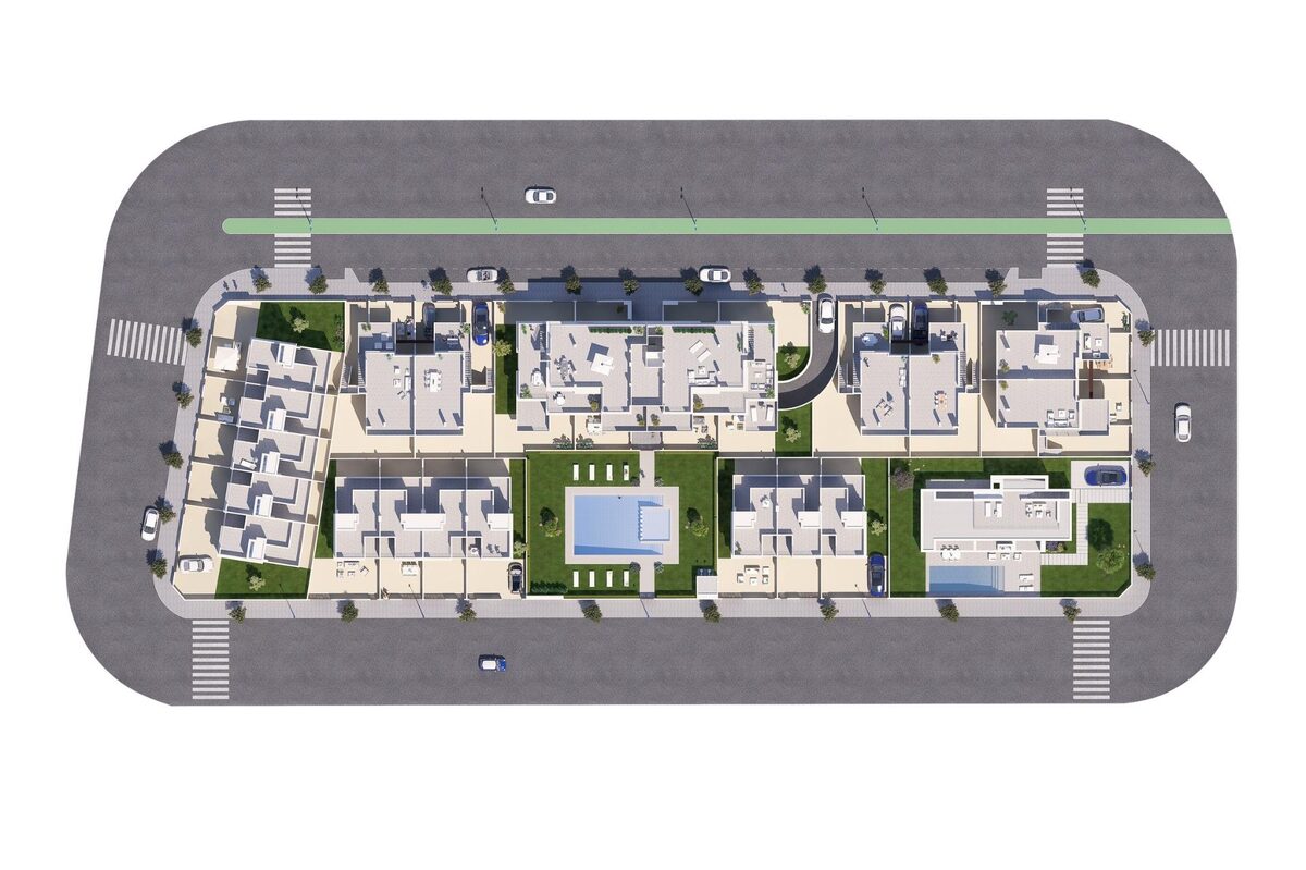 Dom szeregowy z 3 sypialniami, 99m² w Pilar de la Horadada, Hiszpania [ID: 0137-N8519]